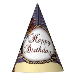 Cowboy Birthday Party Hat