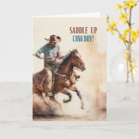 Cowboy Birthday Western Themed Horseback
