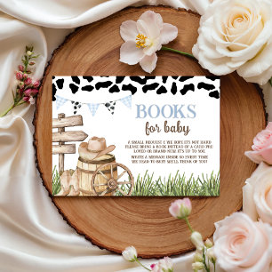 Cowboy Books for Baby Card