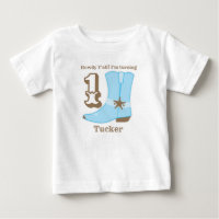 Cowboy Boot First Birthday