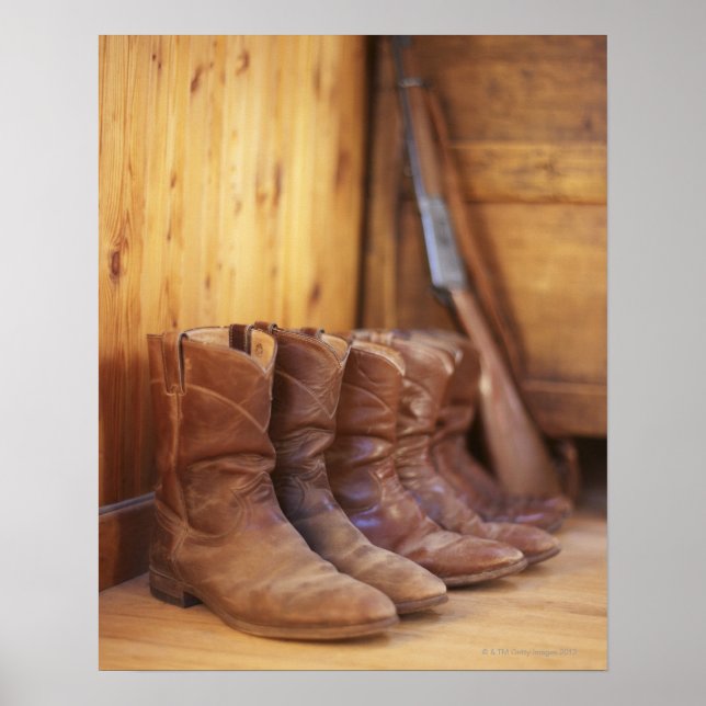Cowboy boots 4 poster (Front)