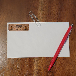 Cowboy Boots Address Label
