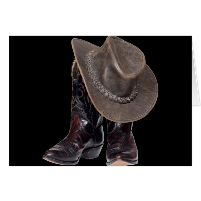 Cowboy Boots and Hat (Front Horizontal)