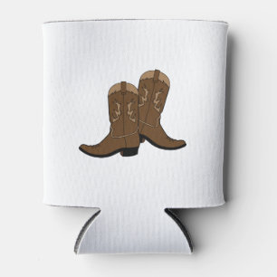 Cowboy Boots Can Cooler
