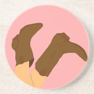 Cowboy Boots Coaster