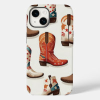 Cowboy boots pattern
