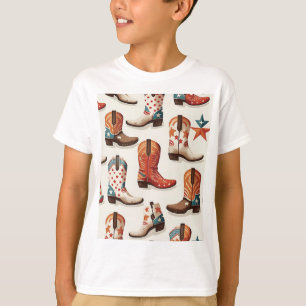 Cowboy boots pattern T-Shirt