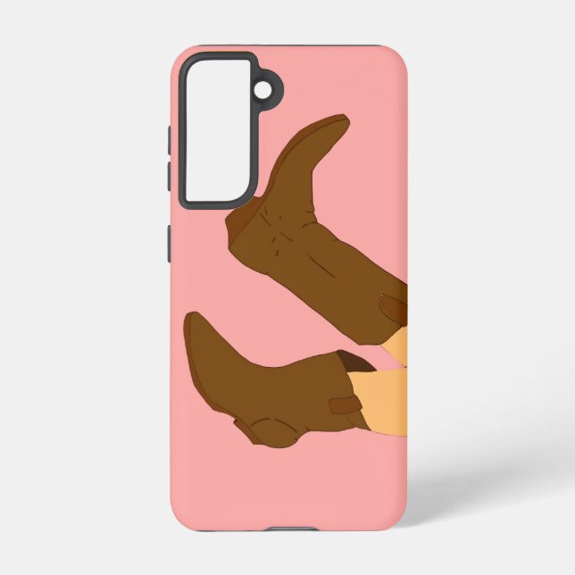 Cowboy Boots  Samsung Galaxy S21 Case (Back)