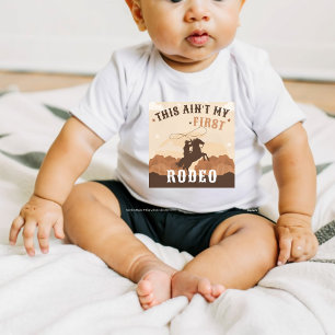 Cowboy Boots T-Shirt, first rodeo tee