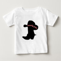 Cowboy Boots T-Shirt, howdy y'all Boots and hat