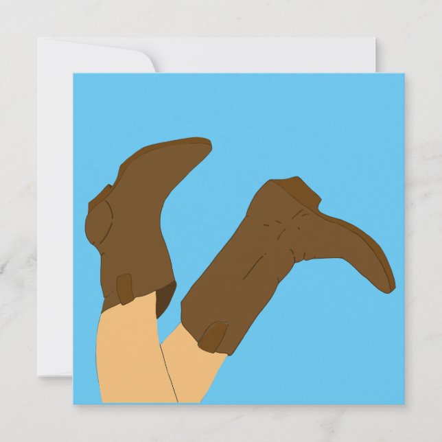 Cowboy Boots Yee-Haw (Front)