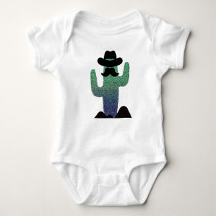 Cowboy Cactus Baby Bodysuit