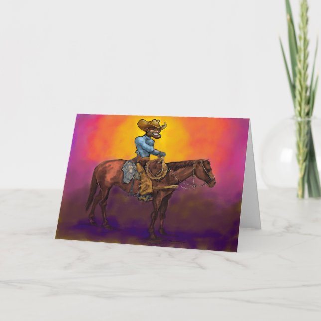 Cowboy Card (Front)