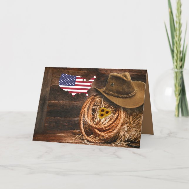 Cowboy Card (Front)