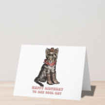 cowboy cat birthday 