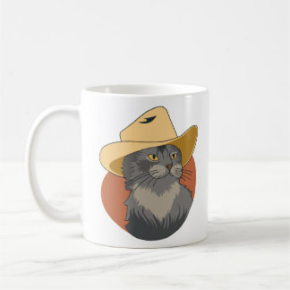 Cowboy Cat Coffee Mug