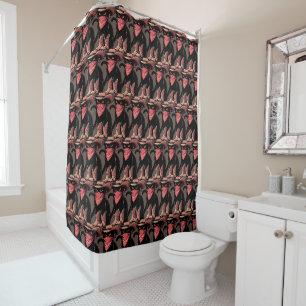 Cowboy Cat Shower Curtain