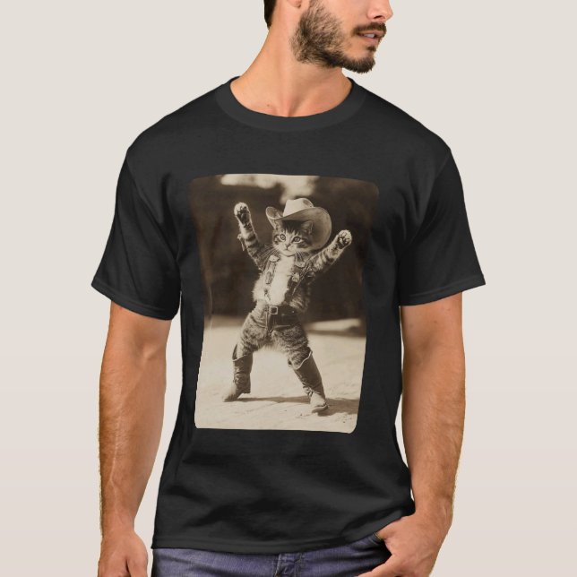 Cowboy Cat T-Shirt (Front)
