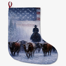 Cowboy Christmas Spirit with Cattle