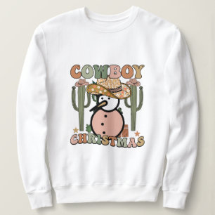 Cowboy christmas sweatshirt
