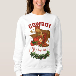 Cowboy Christmas Sweatshirt
