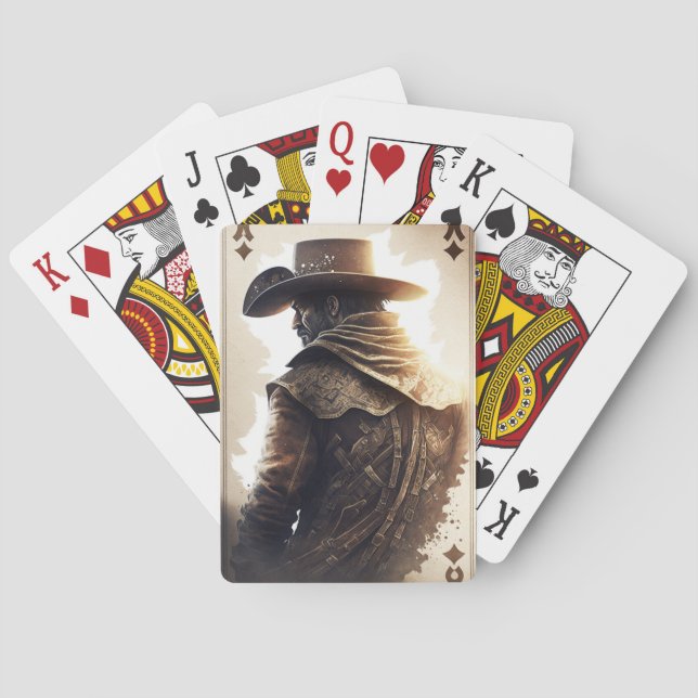 Cowboy Classic Playing Cards (Back)
