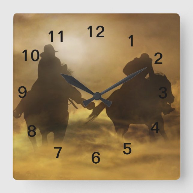 Cowboy Clock (Front)