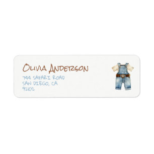 Cowboy Clothes Wild Western Baby Boy Shower