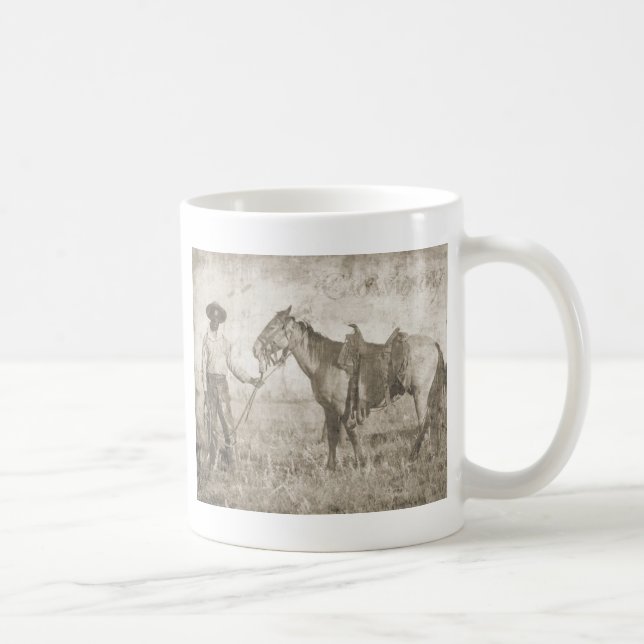 Cowboy Coffee Mug (Right)