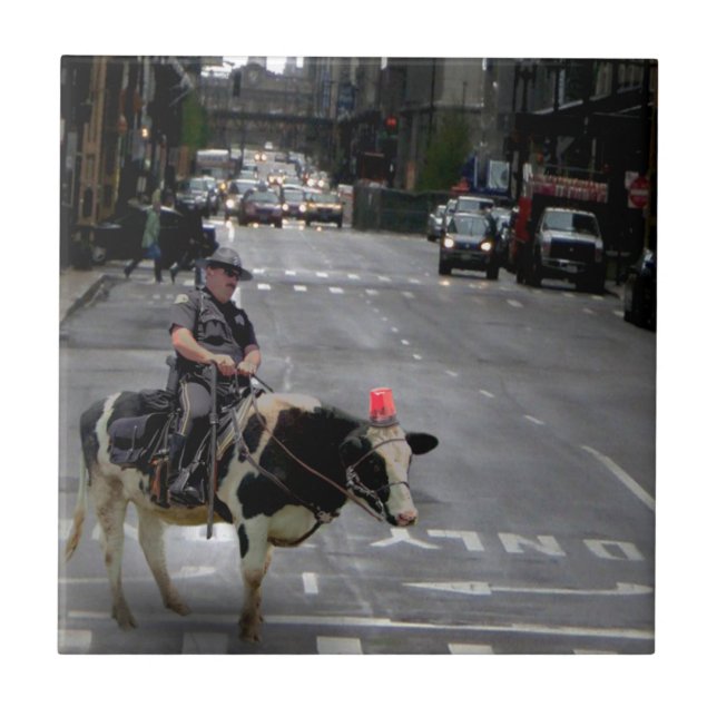 Cowboy Cop Tile (Front)
