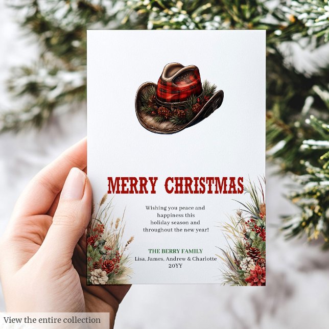 Cowboy country Christmas greeting card design (Cowboy country Christmas greeting card design

)