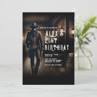 Cowboy Country Western Saloon Birthday Party