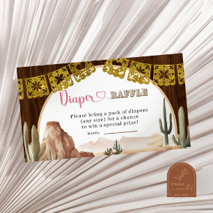 Cowboy Cowgirl Gender Reveal Enclosure Card