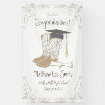 Cowboy Cowgirl Graduation Country Western Party