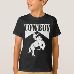 Cowboy Cowgirl Rodeo Horse Riding Country Western  T-Shirt