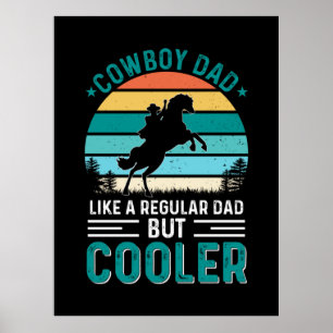 Cowboy Dad Poster
