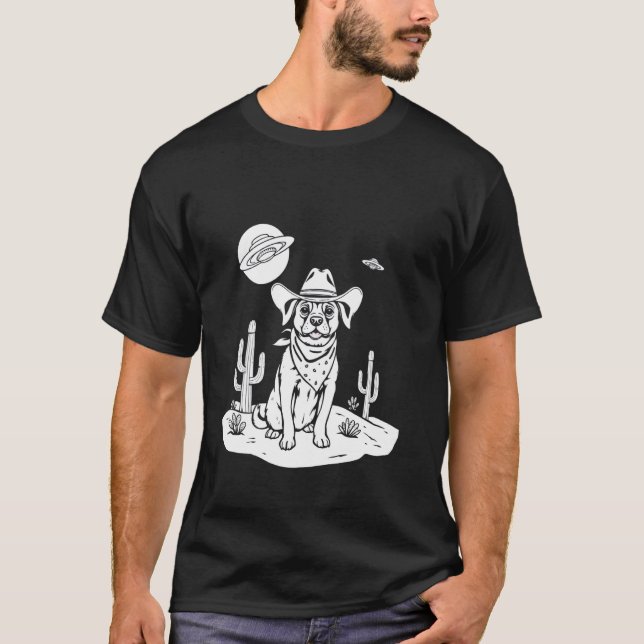 Cowboy Dog T-Shirt (Front)