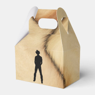 Cowboy Favour Box