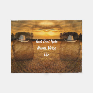 Cowboy Fleece Blanket