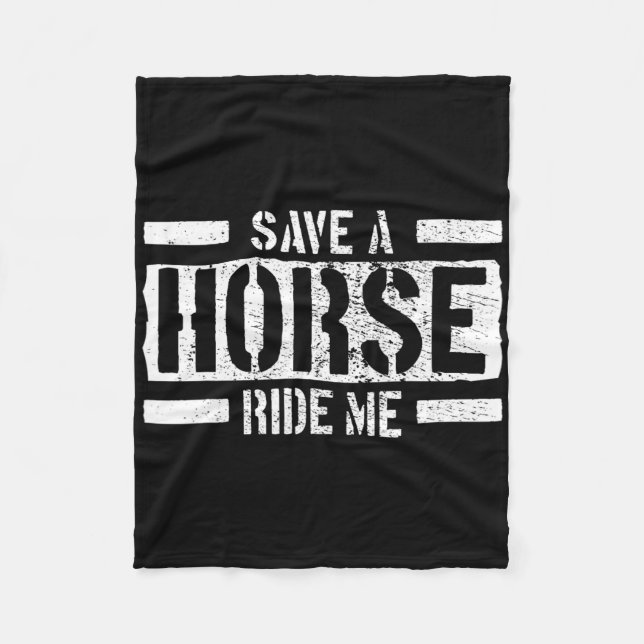Cowboy  fleece blanket (Front)