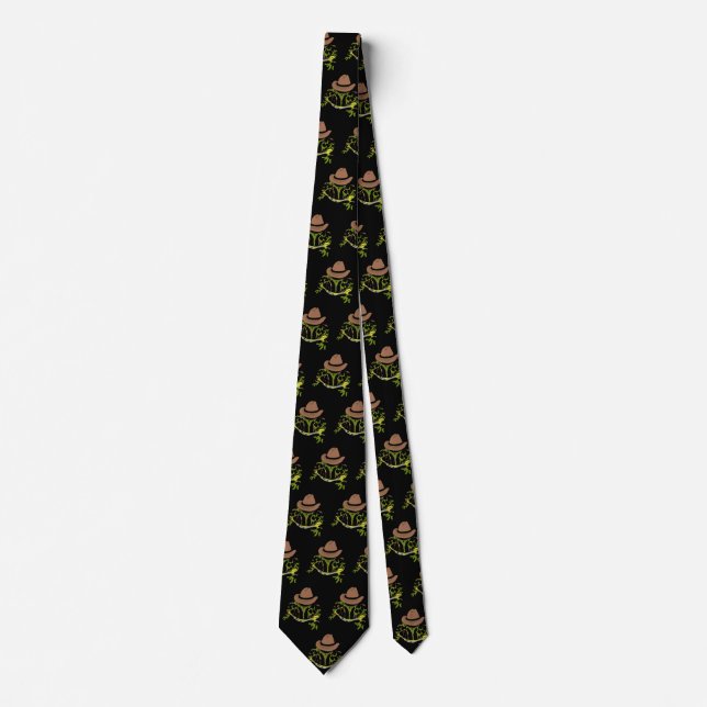 Cowboy Frog Tie (Front)
