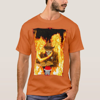 Cowboy From Hell with Axe T-Shirt