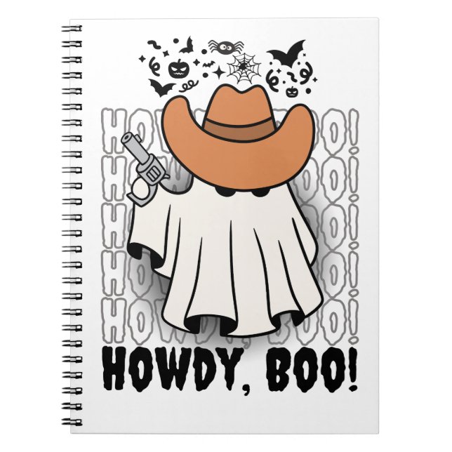  Cowboy Ghost Notebook (Front)