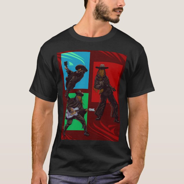 Cowboy Ghouls T-Shirt (Front)