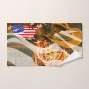 Cowboy Hand Towel