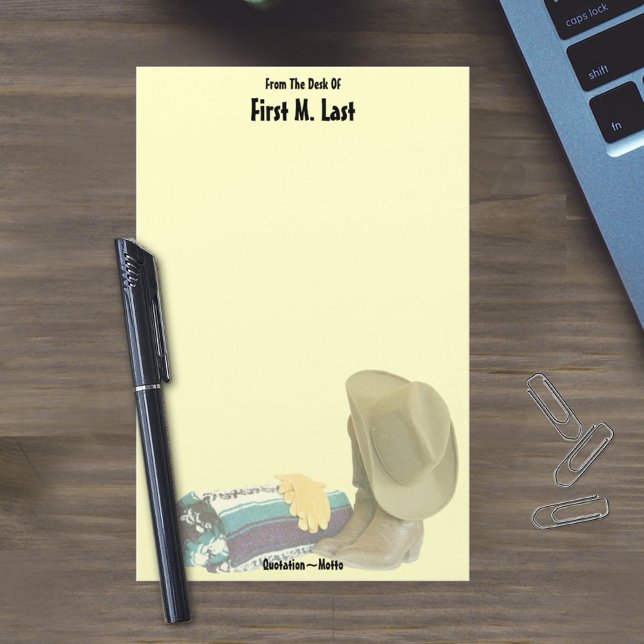 Cowboy Hat Boots Blanket Gloves Stationery (Creator Uploaded)