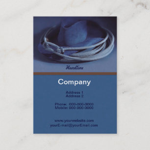 Cowboy Hat Business Card