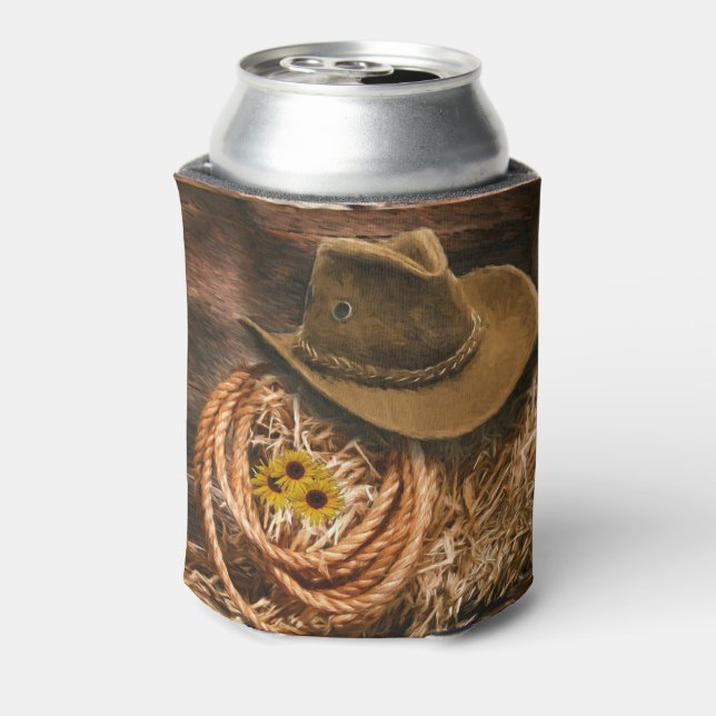 Cowboy Hat Can Cooler (Can Back)