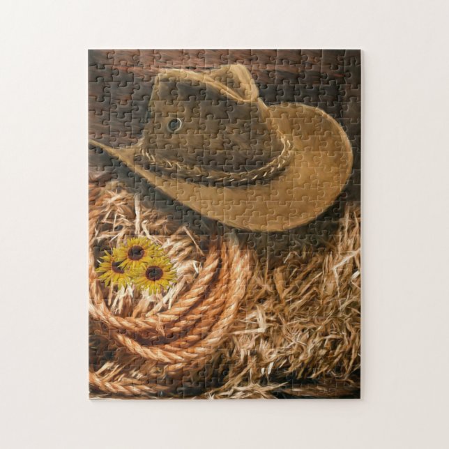Cowboy Hat Jigsaw Puzzle (Vertical)