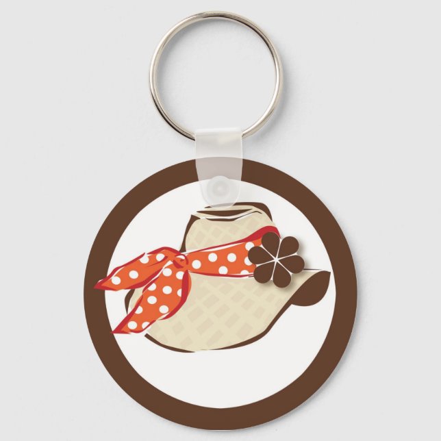 Cowboy Hat Key Ring (Front)
